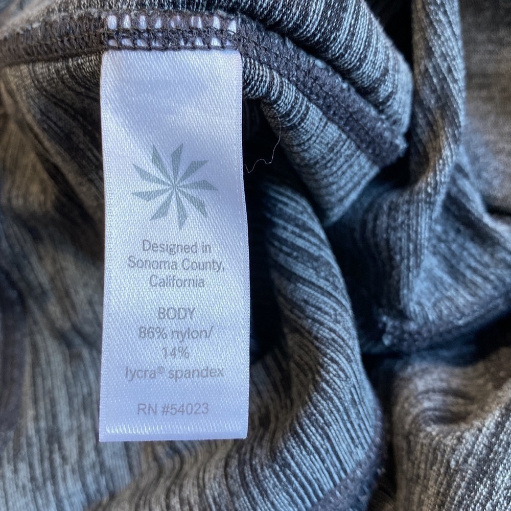 Athleta High Rise Spacedye Chaturanga to Town Tight Gray Sz S - Picture 11 of 12
